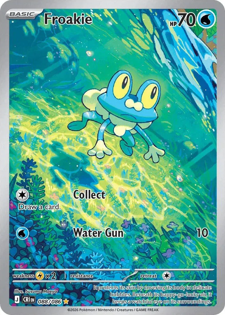 Pokemon TCG: Froakie 088/086 - Chaos Rising