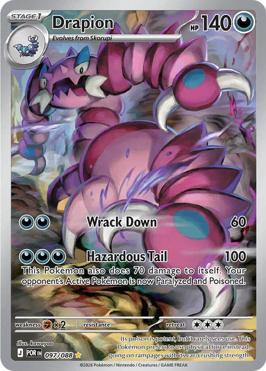 Pokemon TCG Drapion 097/088 - Perfect Order