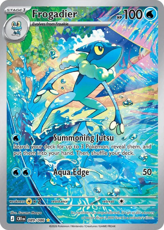 Pokemon TCG Frogadier 089/086 - Chaos Rising