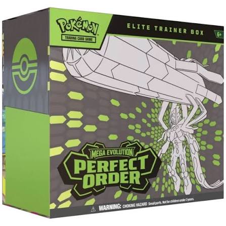 Pokemon TCG: Mega Evolution Perfect Order Elite Trainer Box
